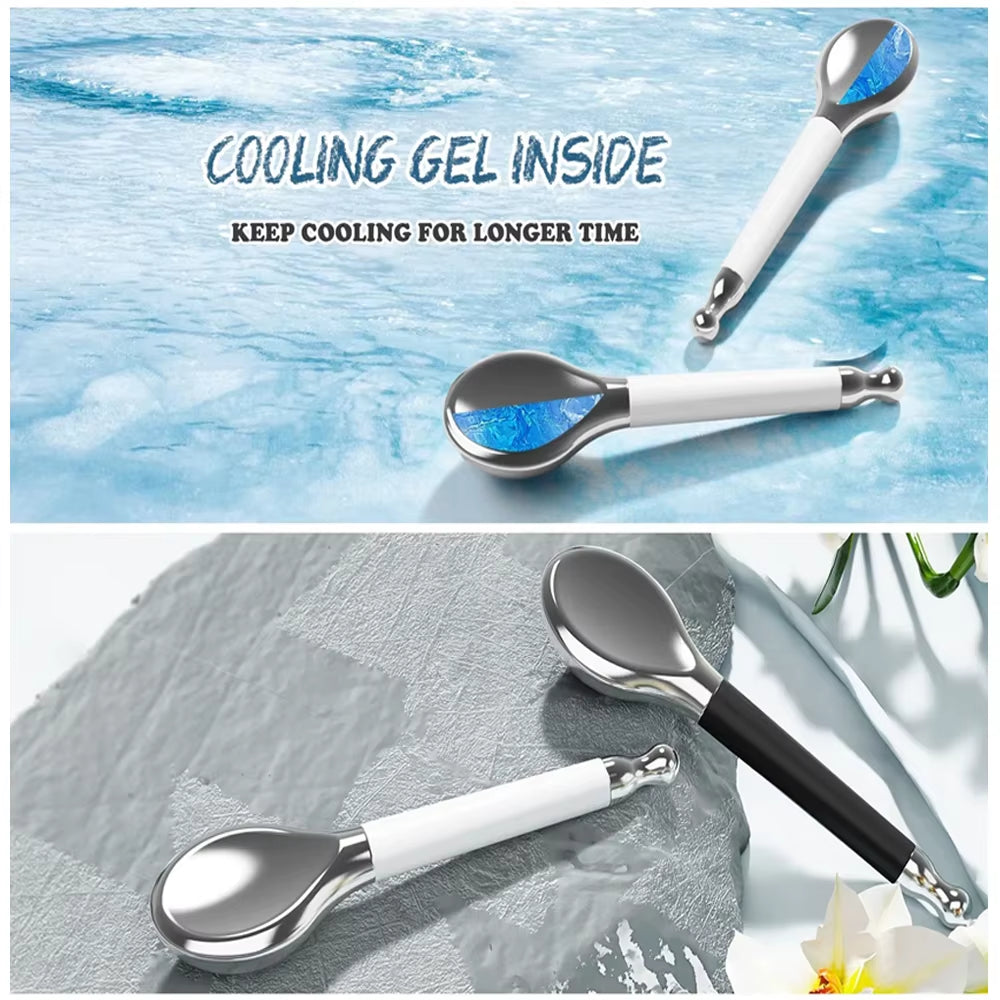 Cooling Spa Globes for Face & Eye Facial Skin Care Kit for Puffy Eyes Cyrotherapy Skin Care Kit Cyro Sticks Roller Skincare Wand